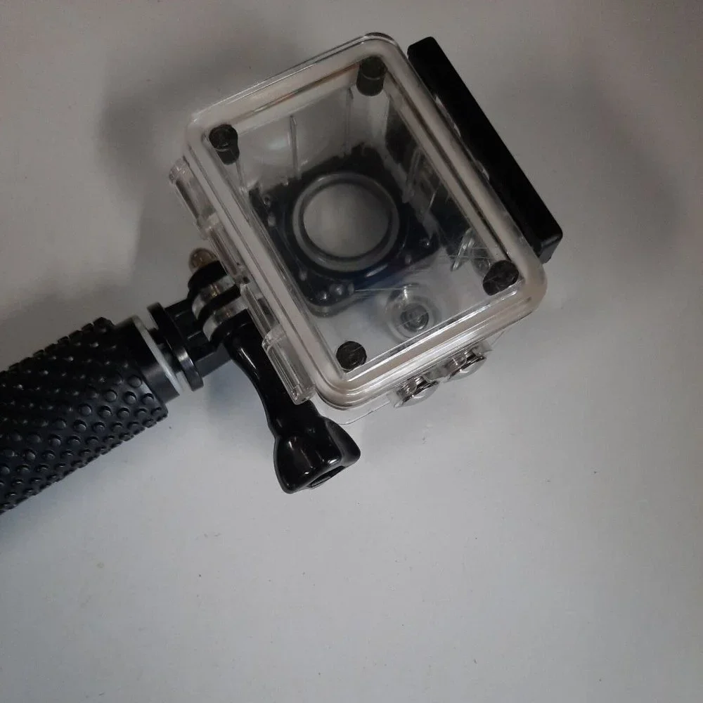 Single Handle Handheld Sport Action Camera Case Hand Grip Pole Stick